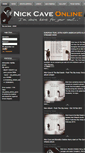 Mobile Screenshot of nick-cave.com